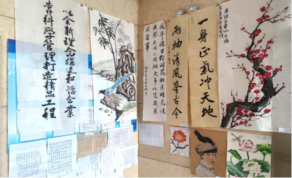 黄淮建工迎“七一”党风廉政书画展114.png